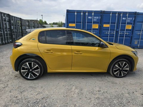 Peugeot e-208 50Kwh Gt Hatchback BW70KVX Yellow #5