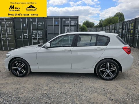 BMW 1 Series 1.5 118I Sport EJ17OUB White #4