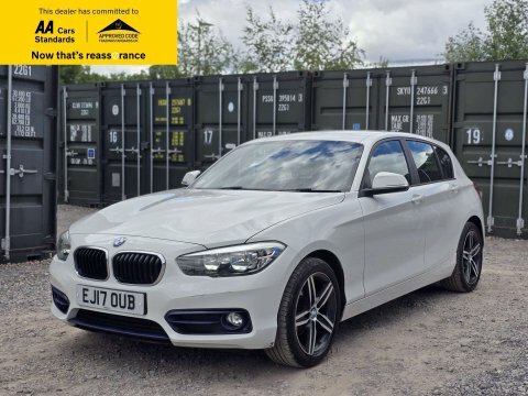 BMW 1 Series 1.5 118I Sport EJ17OUB White #3