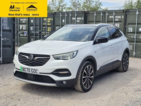 Vauxhall Grandland X 1.6 13.2Kwh Sri White #3