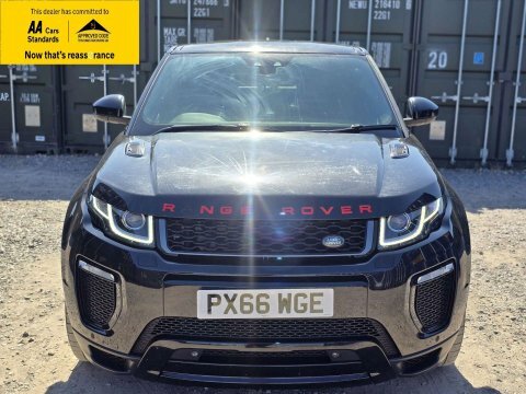 Land Rover Range Rover Evoque 2.0 Td4 Hse PX66WGE Black #2