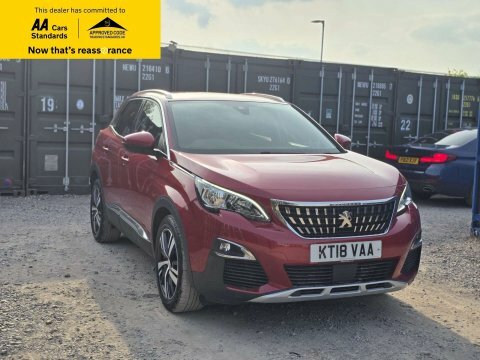 Peugeot 3008 1.5 Bluehdi Allure Red