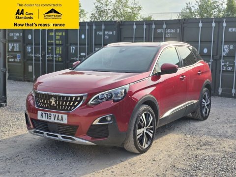 Peugeot 3008 1.5 Bluehdi Allure KT18VAA Red #3