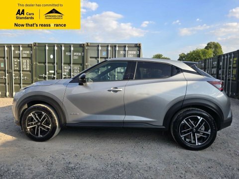 Nissan Juke 1.6 N-connecta Suv LV74YAU Silver #4
