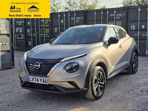 Nissan Juke 1.6 N-connecta Suv LV74YAU Silver #3