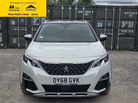 Peugeot 3008 2.0 Bluehdi Gt OY68GVK White #2