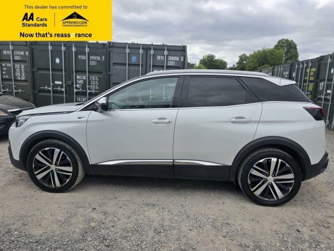 Peugeot 3008 2.0 Bluehdi Gt OY68GVK White #4