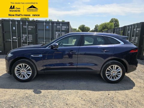 Jaguar F-Pace 2.0 D180 Portfolio OV17XBZ Blue #4