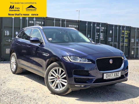 Jaguar F-Pace 2.0 D180 Portfolio Blue