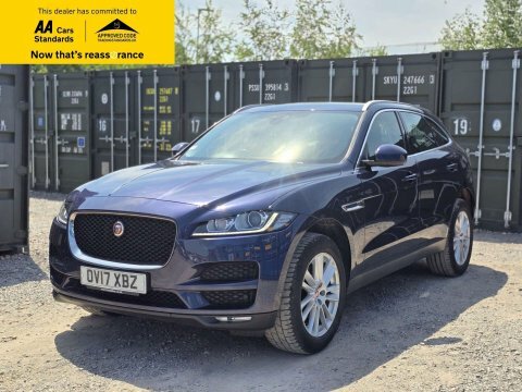 Jaguar F-Pace 2.0 D180 Portfolio OV17XBZ Blue #3