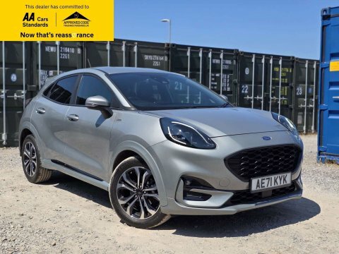 Ford Puma 1.0T Ecoboost Mhev AE71KYK Silver #2