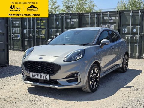 Ford Puma 1.0T Ecoboost Mhev AE71KYK Silver #4