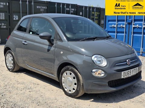 Fiat 500 1.2 Pop Hatchback Grey