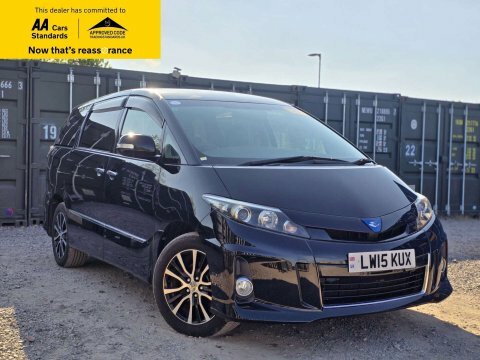 Toyota Estima Hybridlowmiles7seater Black