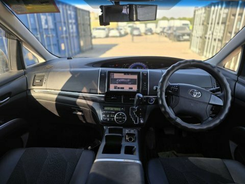 Toyota Estima Hybridlowmiles7seater Black #5