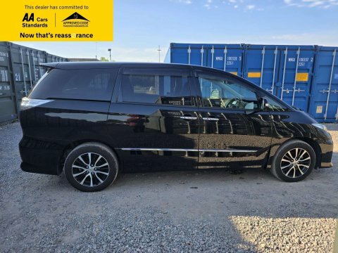 Toyota Estima Hybridlowmiles7seater Black #4