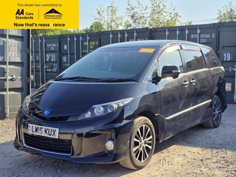 Toyota Estima Hybridlowmiles7seater Black #3