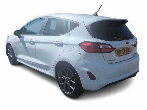 Ford Fiesta 1.0T Ecoboost Mhev HK22XBG White #4