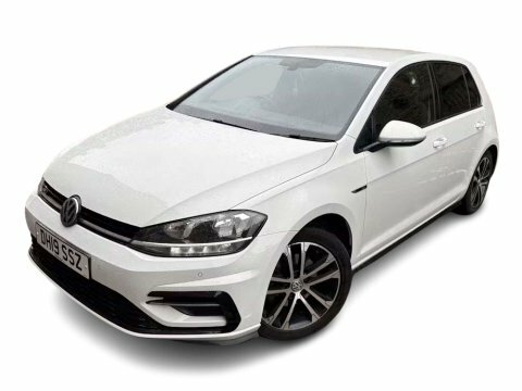Volkswagen Golf 2.0 Tdi R-line DH19SSZ White #2