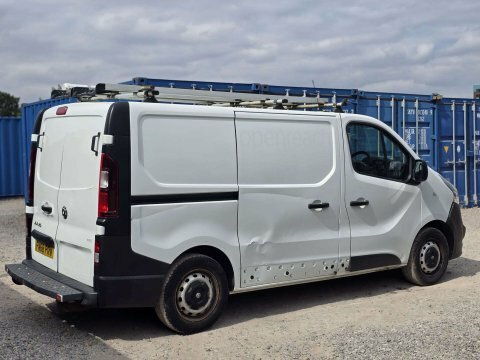 Vauxhall Vivaro 1.6 Cdti 2900 FN68PRV White #5