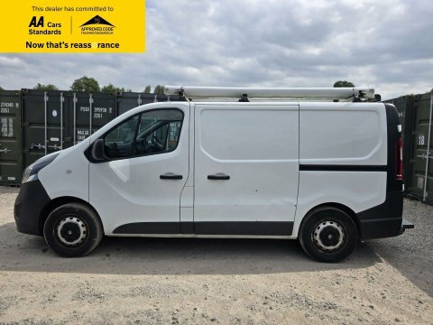 Vauxhall Vivaro 1.6 Cdti 2900 FN68PRV White #4