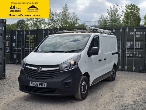 Vauxhall Vivaro 1.6 Cdti 2900 FN68PRV White #3