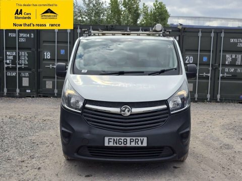 Vauxhall Vivaro 1.6 Cdti 2900 FN68PRV White #2