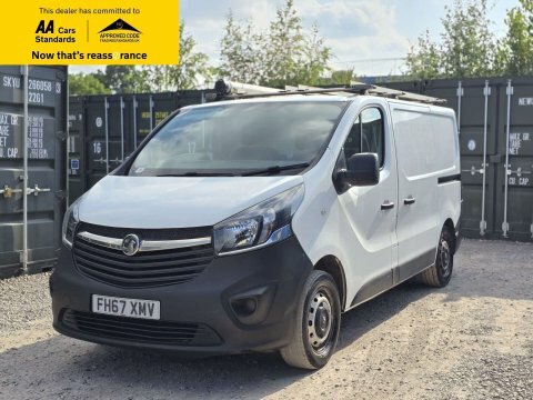 Vauxhall Vivaro 1.6 Cdti 2900 FH67XMV White #3