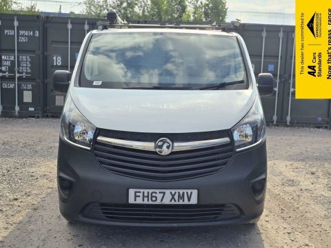 Vauxhall Vivaro 1.6 Cdti 2900 FH67XMV White #2
