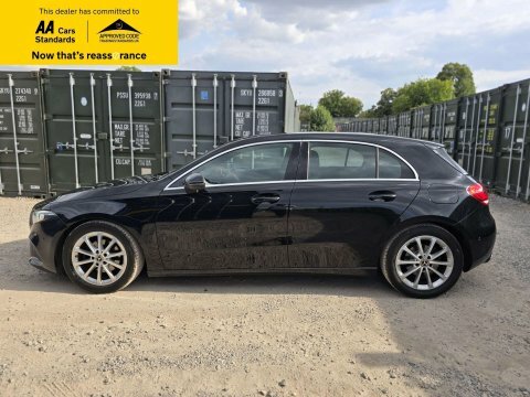 Mercedes-Benz A Class 1.3 A180 Sport YN70UKF Black #4