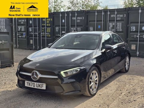 Mercedes-Benz A Class 1.3 A180 Sport YN70UKF Black #3