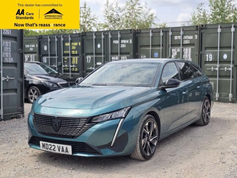 Peugeot 308 1.5 Bluehdi Allure MD22VAA Blue #3