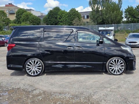 Toyota Alphard 2014 High Top Camper Van Silver #11