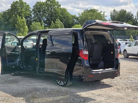 Toyota Alphard 2014 High Top Camper Van Silver #8