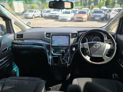 Toyota Alphard 2014 High Top Camper Van Silver #14