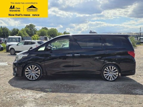 Toyota Alphard 2014 High Top Camper Van Silver #9
