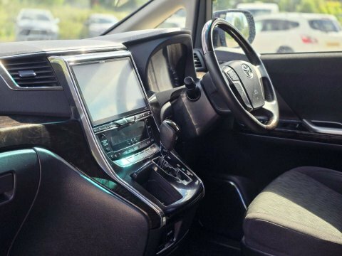Toyota Alphard 2014 High Top Camper Van Silver #15