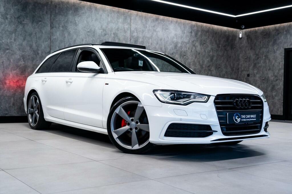 Audi A6 Avant 2.0 Tdi Black Edition Multitronic Euro 5 Ss White