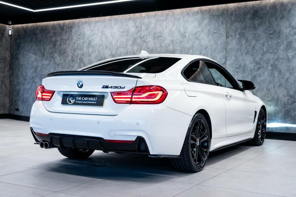 BMW 4 Series 3.0 430D M Sport Euro 6 Ss White #3