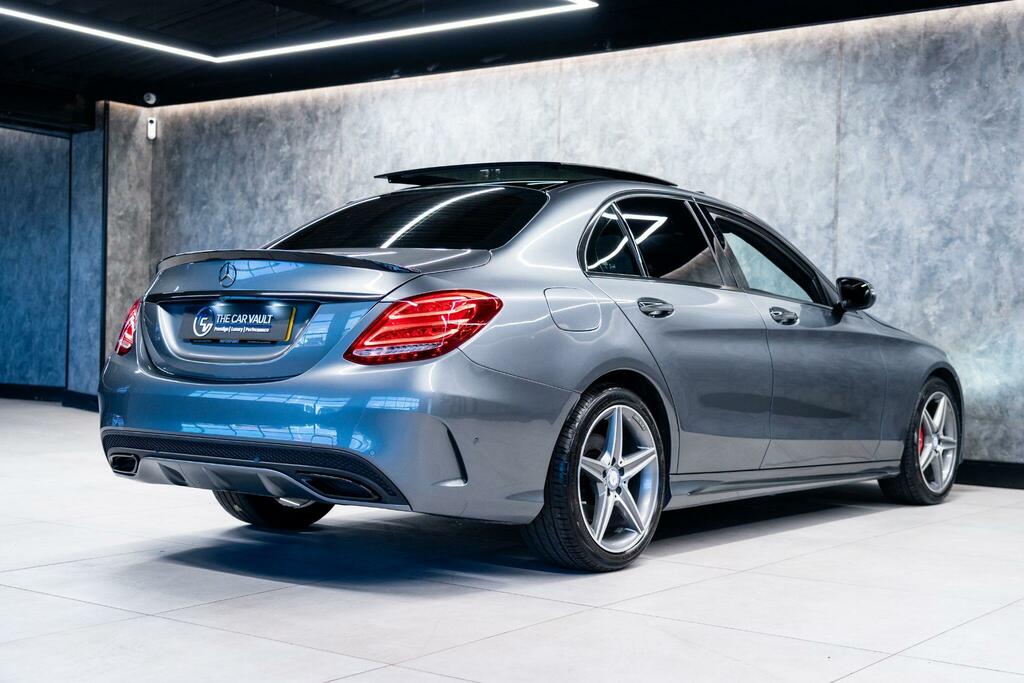 Mercedes-Benz C Class Amg Line Black #8