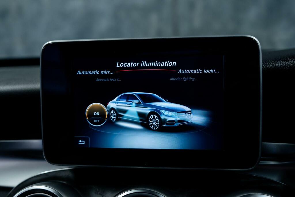 Mercedes-Benz C Class Amg Line Black #23
