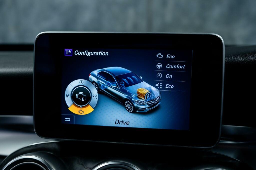 Mercedes-Benz C Class Amg Line Black #20