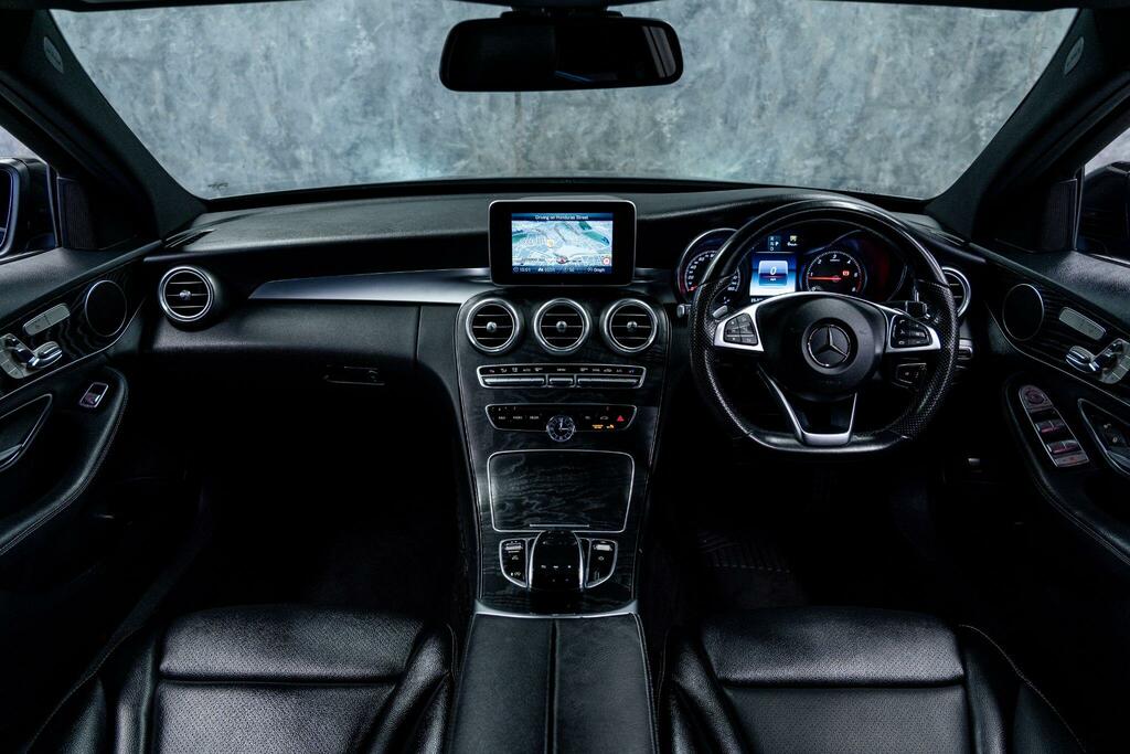 Mercedes-Benz C Class Amg Line Black #18