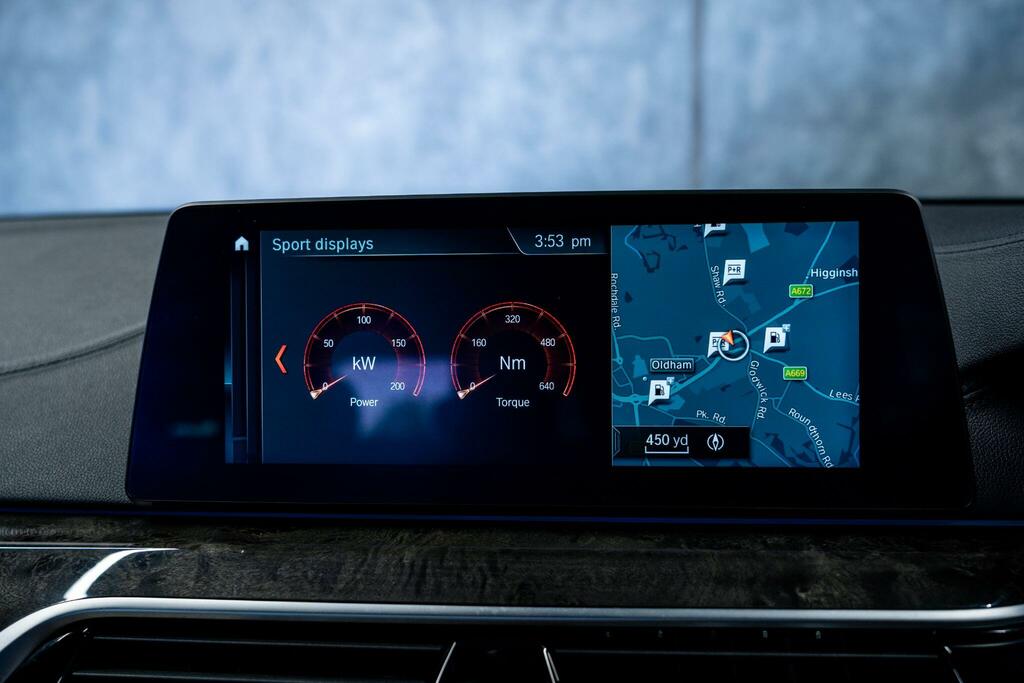 BMW 5 Series 520D Se Blue #22