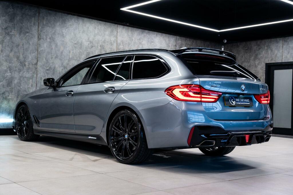 BMW 5 Series M Sport Blue #6