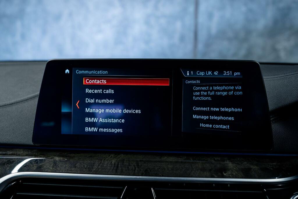 BMW 5 Series 520D Se Blue #43