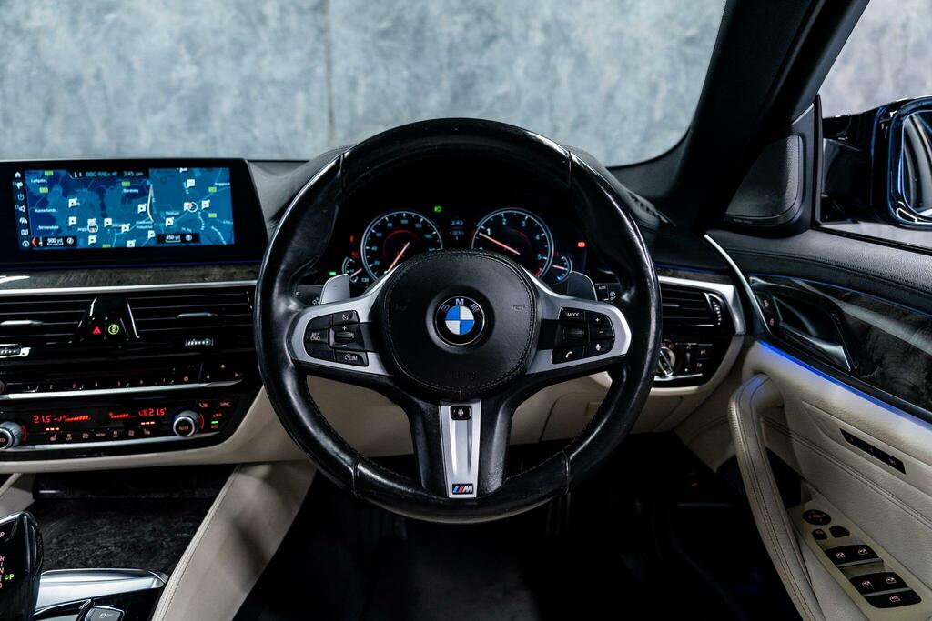 BMW 5 Series 520D Se Blue #16