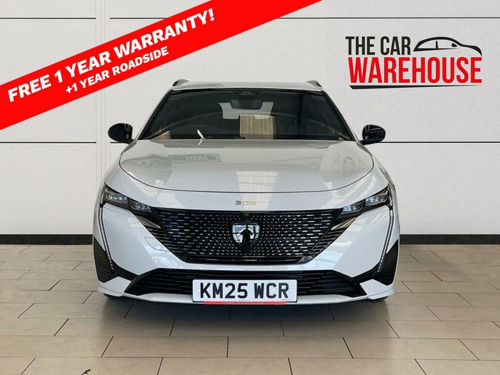 Peugeot 308 1.2 Hybrid 136 Gt E-dsc6 KM25WCR White #5
