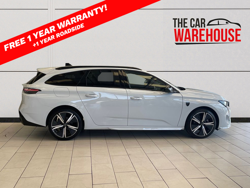 Peugeot 308 1.2 Hybrid 136 Gt E-dsc6 KM25WCR White #6