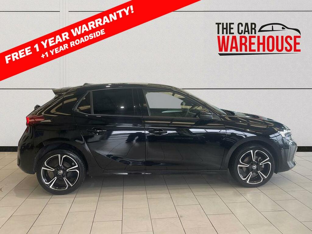 Vauxhall Corsa 1.2 Turbo Gs DT74BTZ Black #6
